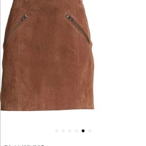 Blank NYC suede miniskirt